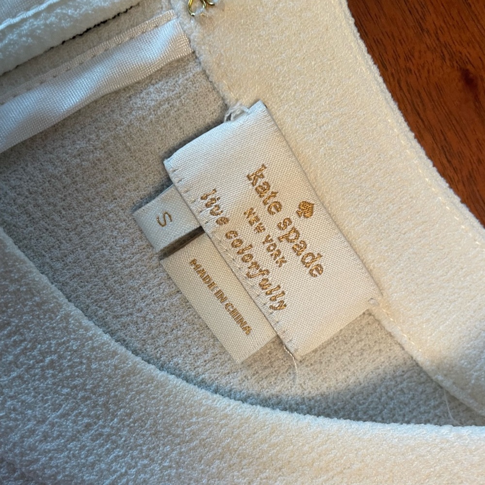 White Ruffle Top - Picture 3 of 4